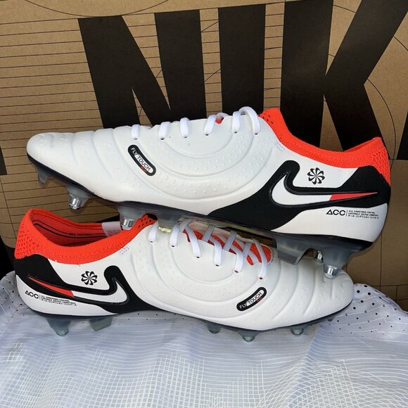 NEW Nike Legend 10 Elite SG PRO AC White Soccer Cleats DV4329 100 Size 8 - Picture 2 of 7
